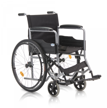 Кресло-коляска для инвалидов, стальная
